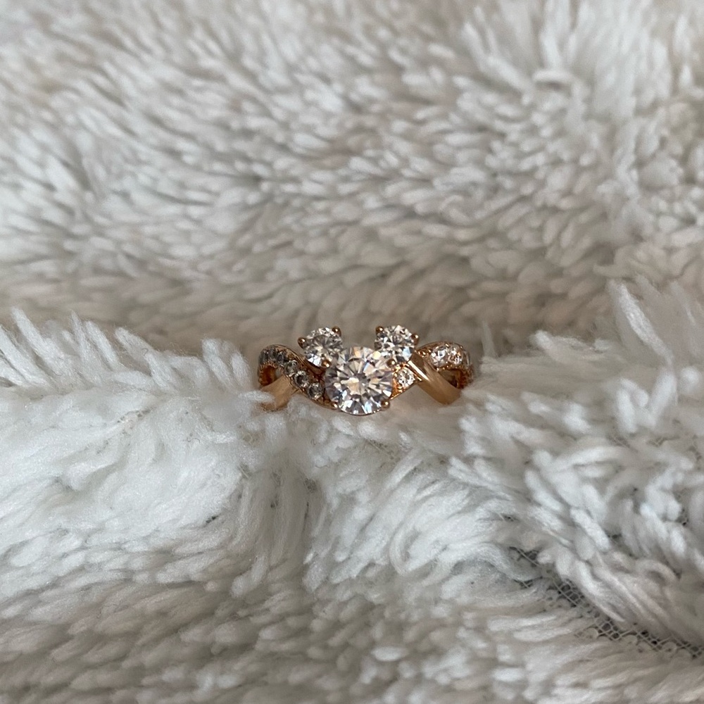 Official Disney Parks Rose Gold Ring